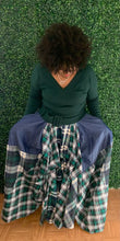 Load image into Gallery viewer, Damsel Green Plaid Skirt
