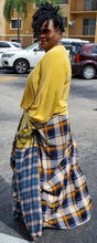 Load image into Gallery viewer, Damsel In Plaid Maxi Skirt
