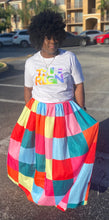Load image into Gallery viewer, Bold Color Block Skirt
