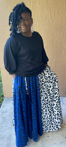 Dalmatian Two Face Skirt