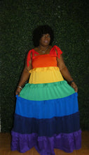 Load image into Gallery viewer, It&#39;s a Rainbow Maxi Dress
