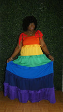 Load image into Gallery viewer, It&#39;s a Rainbow Maxi Dress
