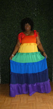 Load image into Gallery viewer, It&#39;s a Rainbow Maxi Dress
